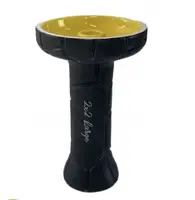 Чаша для кальяна 2×2 Hookah Large Turtle Phunnel L в желтом цвете