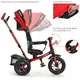 Детский трехколесный велосипед TURBOTRIKE M 4058-1 с родительской ручкой