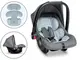 Автокресло переноска Lionelo NOA 0-13kg GREY SCANDI