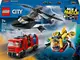Конструктор LEGO City Ремикс вертолетов, пожарных машин и подлодок 874 детали (60462)