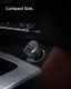 Автомобильное зарядное устройство Spigen ArcStation Car Charger PC2200 2x USB-C PD 75W, Black (ACP04581)