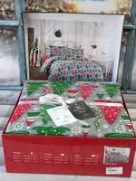 Півтораспальна Постільна білизна Фланель Belizza Christmas v1 160х220см