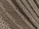 Комплект штор (2шт. 2х2,75м.) из ткани софт Вензель. Цвет коричневый с бежевым. Код 2044ш(А) 32-399