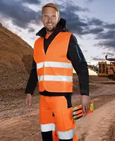 Жилет світловідбиваючий BOLT помаранчевий, Помаранчевий, L/XL