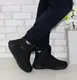 Черные зимние мужские водостойкие ботинки черный