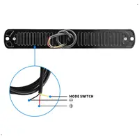Дополнительная светодиодная фара DXZ I-BS-C-12LED 36W White 6500k защита IPX-4 19*2.8 см