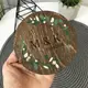 Деревянная коробка для колец со мхом, именная коробочка для обручальных колец, свадебная шкатулка с именам