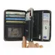 Кошелек на молнии OGON Quilted Passport, черный