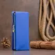 Вертикальный кошелек на кнопке унисекс ST Leather 19205 Синий