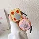 Чехол для AirPods 2/1 series, Cat Toast 3D, силиконовый