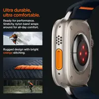 Нейлоновий ремінець Spigen для Apple Watch (49/45/44/42) - Lite Fit Ultra, Navy (AMP05984)