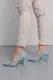 Женские туфли Fashion Sophie 3994 40 размер 25 см Голубой