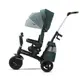 Велосипед детский трехколесный с родительской ручкой KiderKraft EASYTWIST Midnight Green / Коляска толокар