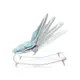 Шезлонг-качалка Kinderkraft Felio Light Blue KKBFELILIBL000