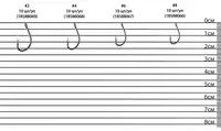 Гачок Brain Sting Straight Shank #6 (10 шт/уп) (1858-80-67)