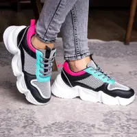 Женские кроссовки Fashion Carrissa 1757 41 размер 25,5 см Черный