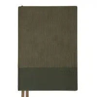 Деловой блокнот А5 Leo Planner Velvet 252637 368 листов темно-зеленый