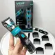 Машинка для стрижки волос и бороды VGR V-695 с LED дисплеем IPX7 влагозащита.