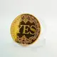 Сувенирная монета принятия решений YES/NO 3701 (золотая)