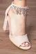 Женские босоножки Fashion Aziza 3079 40 размер 26 см Бежевый