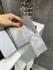 Натуральная кожа. С отделением для паспорта - черный мужской портмоне в фирменной коробке - 10х14 см (1399)