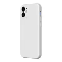 Чохол Baseus для iPhone 12 Liquid Silica Gel, Ivory white (WIAPIPH61N-YT02)
