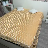 Плед из микрофибры Home Komfort Норка AAC-50406 220х240 см персиковый