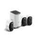 Камера видеонаблюдения Baseus Security N1 Outdoor Camera 2K 3-Cam Kit |145°, 16Gb eMMC (16TB Max), Color Night vision, IP67|
