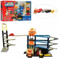 Трек с машинками Limo Toy LT-0847 4 этажа