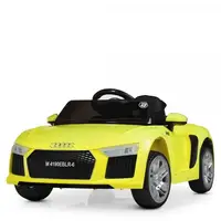 Электромобиль детский Bambi Audi M-4190EBLR-6 желтая
