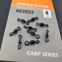 Вертлюг ORANGE швидкозмінний DIAMOND EYE, колір mbl, розмір № 4 / 10 шт (AC2022)