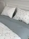 Постельное белье семейное Dushka Home Муслин 21755 160х215х2 см