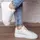 Кеды женские Fashion Aistin 3077 41 размер 26 см Белый