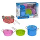 Игровой набор посуды Kitchen, металлический, 9 предметов. Multicolor (84357)