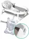 Детская ванночка складная с подушкой, термометром Hanert KinderBad Grey