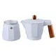 Гейзерная кофеварка Bergner Naturally BG-38191-WH-6 300 мл 6 чашек белая