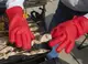 Жаропрочные термостойкие перчатки – прохватки RED GLOVE Силиконовые прихватки рукавицы для горячего