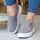 Слипоны женские Fashion Falcon 3175 41 размер 25,5 см Серый