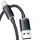 Кабель Baseus Crystal Shine Series Fast Charging Data Cable USB to iP 2.4A 2m, Black (CAJY000101)
