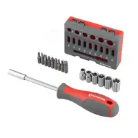 Повертка з комплектом насадок 16 ед INTERTOOL VT-3345