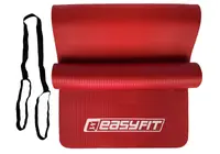 Килимок для фітнесу та йоги EasyFit NBR 10 мм Червоний