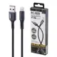Кабель USB Remax Lightning Barrett RC-003i-Black 1 м черный