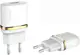 Сетевое зарядное устройство LDNIO DL-AC50 Travel charger 1USB 1A + MicroUsb cable White
