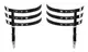 Сексуальные подвязки для ног с заклепками Suspender Garters