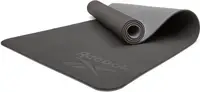 Двухсторонний коврик для йоги Reebok Double Sided Yoga Mat черный серый Уни 173 х 61 х 0,4 см