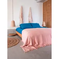 Постельное белье Barine - Serenity lyons blue голубой евро