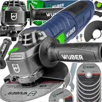 Болгарка (угловая шлифмашина) 900Вт 125мм Wuber (Польша)