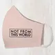 Маска защитная для лица Not from this world M-L LMM_20S043
