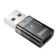 Переходник HOCO USB male to C female USB2.0 transparent adapter UA36C |480Mbps, 3A|