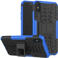 Чохол-накладка TOTO Dazzle Kickstand 2 in 1 Case Apple iPhone XS Max Blue